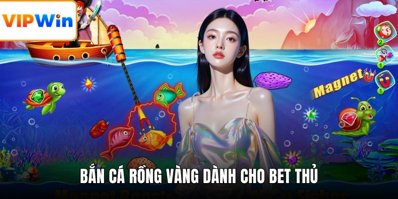 Bắn cá Rồng Vàng dành cho bet thủ